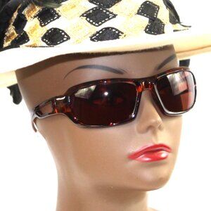 VedaloHD Belluno Aviator Quality Tortoise Frame Smoke Lens Sunglasses